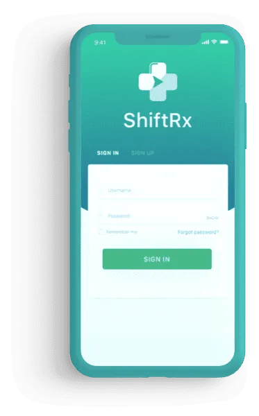 ShiftRx - created by Acadedigital Flutter app developers