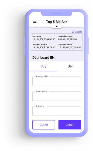 High-Load Private Stock Exchange case study - financial software solutions by Acadedigital